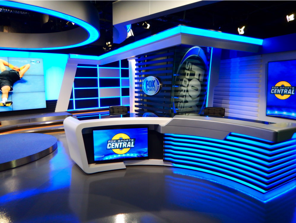 Interior design for broadcast (Fox sports)