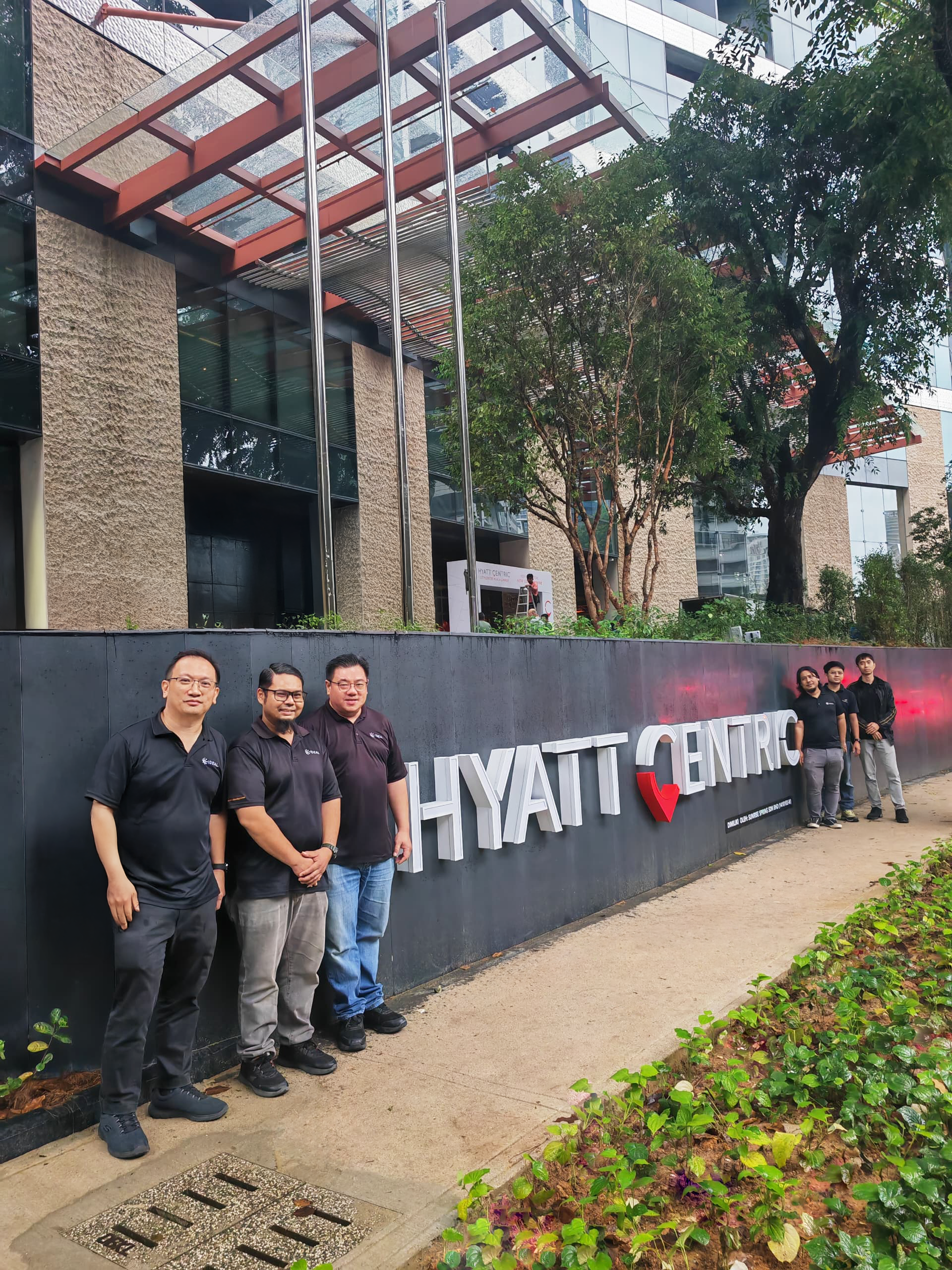 AV system at Hayatt Centric Hotel KL1.png