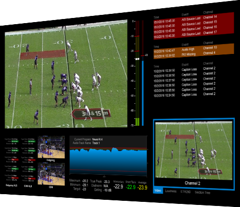 Mediaproxy broadcast compliance monitoring
