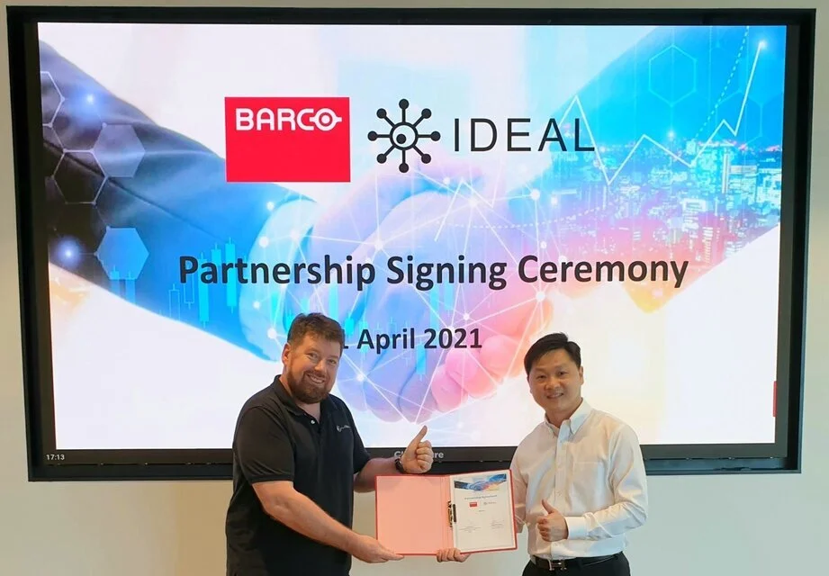 Barco_IdealSYs Partnership