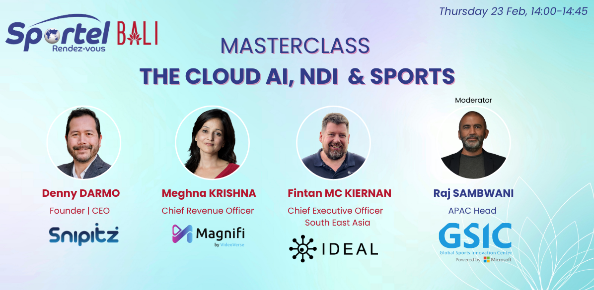 Ideal Systems will be presenting and exhibiting NDI, Cloud and AI solutions at Sportel Asia in Bali.