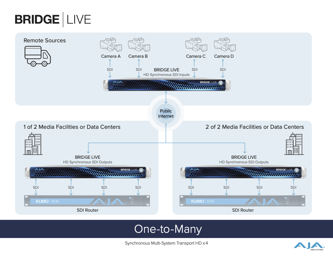 AJA Bridge Life workflow