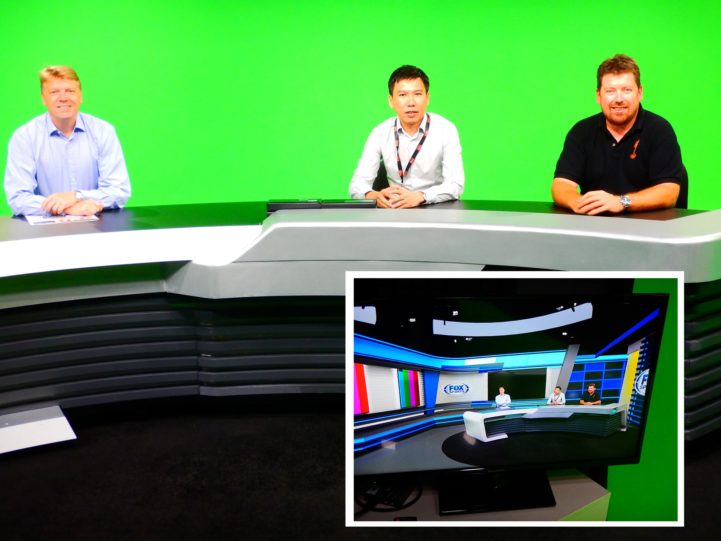 Sports Green screen studio