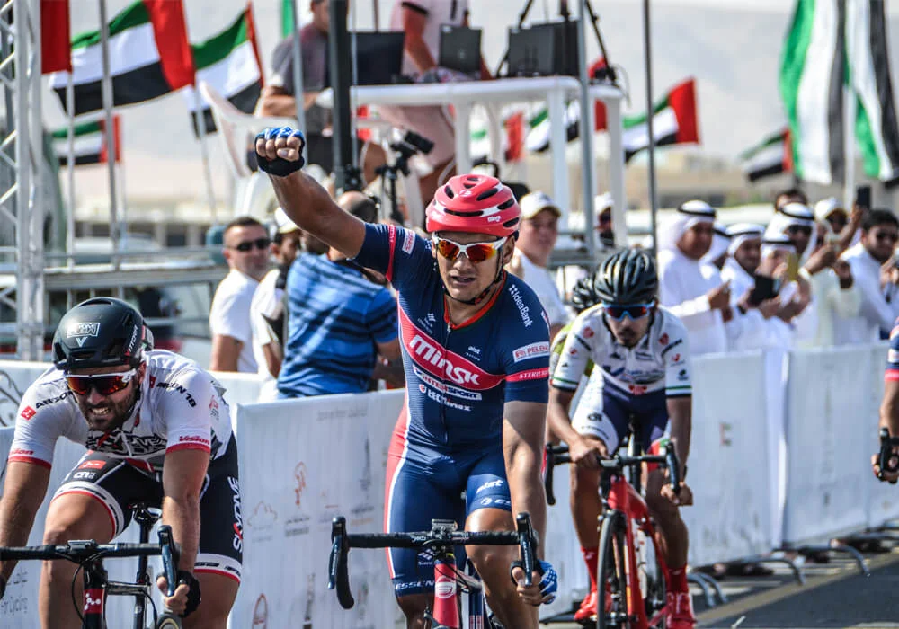SHARJAH INTL.TOUR FOR CYCLING GOES LIVE WITH IDEAL SYSTEMS