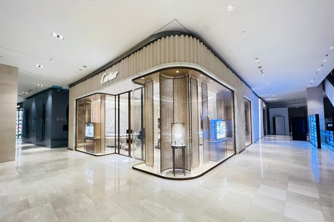 SONANCE Invisible Speaker in Cartier Store