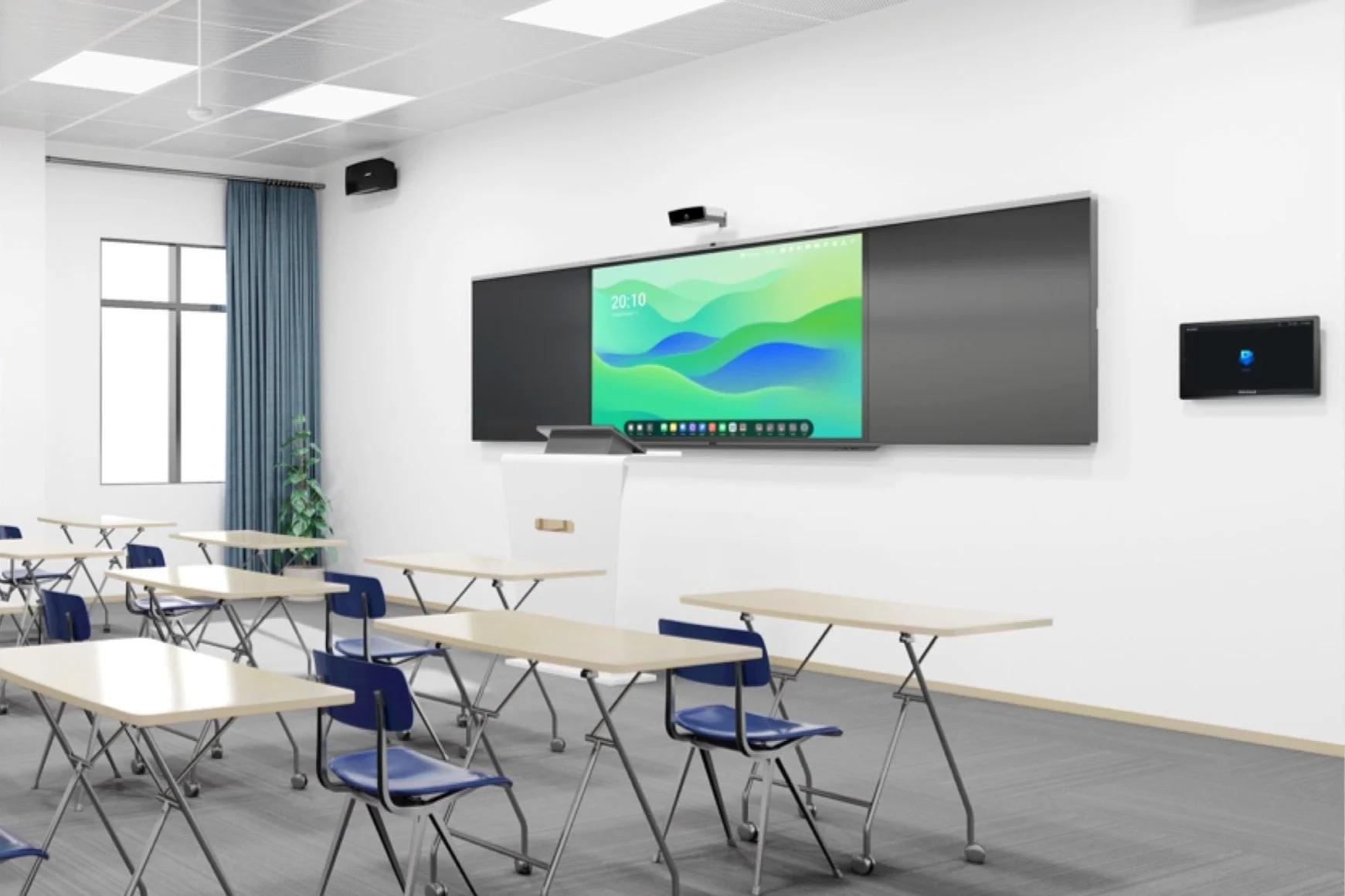 interactive screen for school