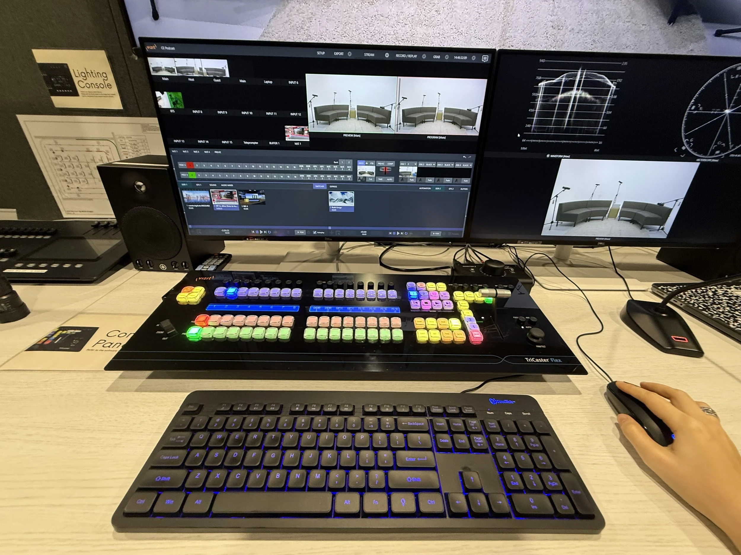 Vizrt Tricaster at SIT Podcast Studio.jpg