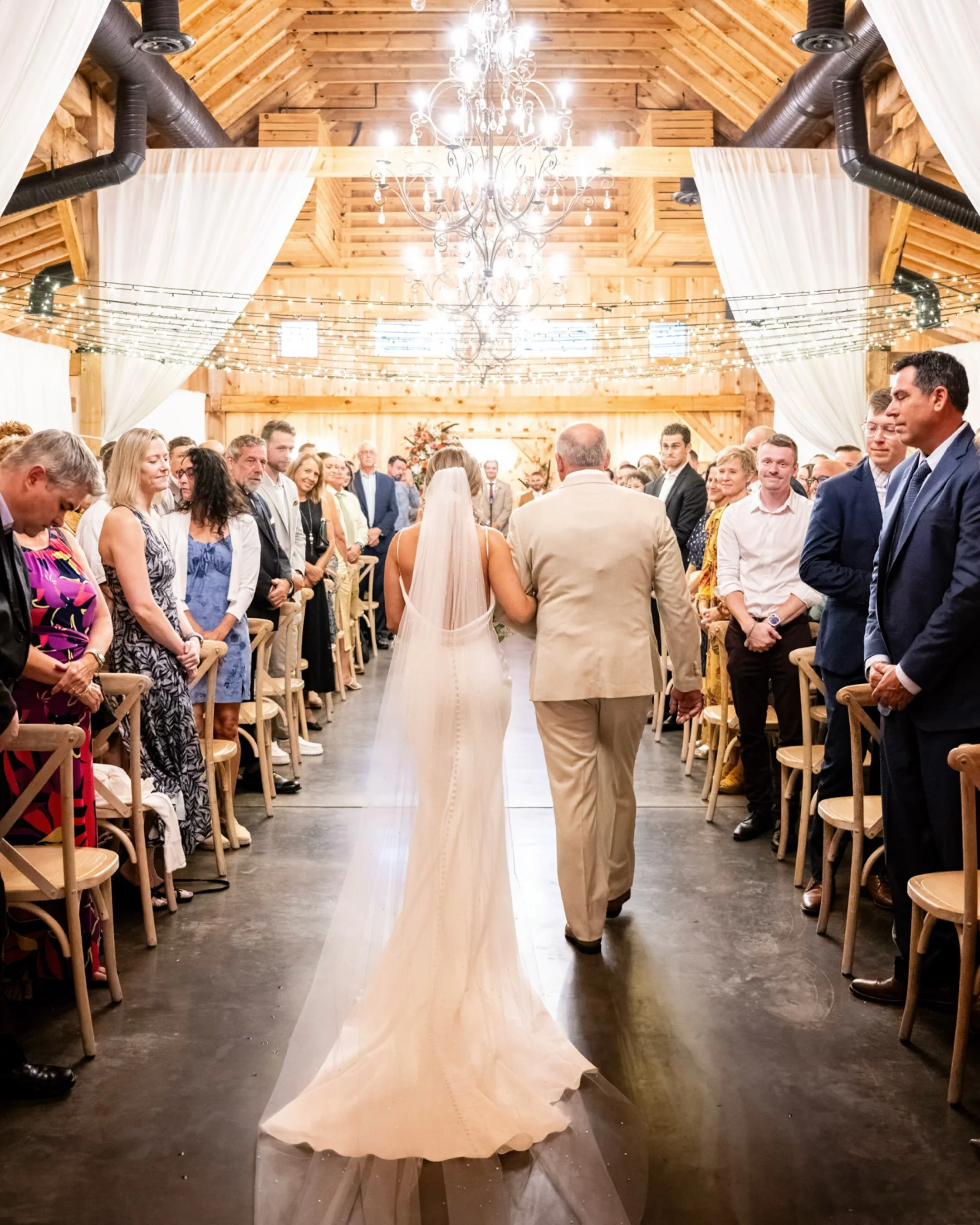 The walk down the aisle isn&rsquo;t just an entrance. It&rsquo;s the quiet before the cheers, the breath before the promise, and the very moment your forever begins. 🤍 If you&rsquo;re dreaming of a day that feels as powerful as it looks, I&rsquo;d l