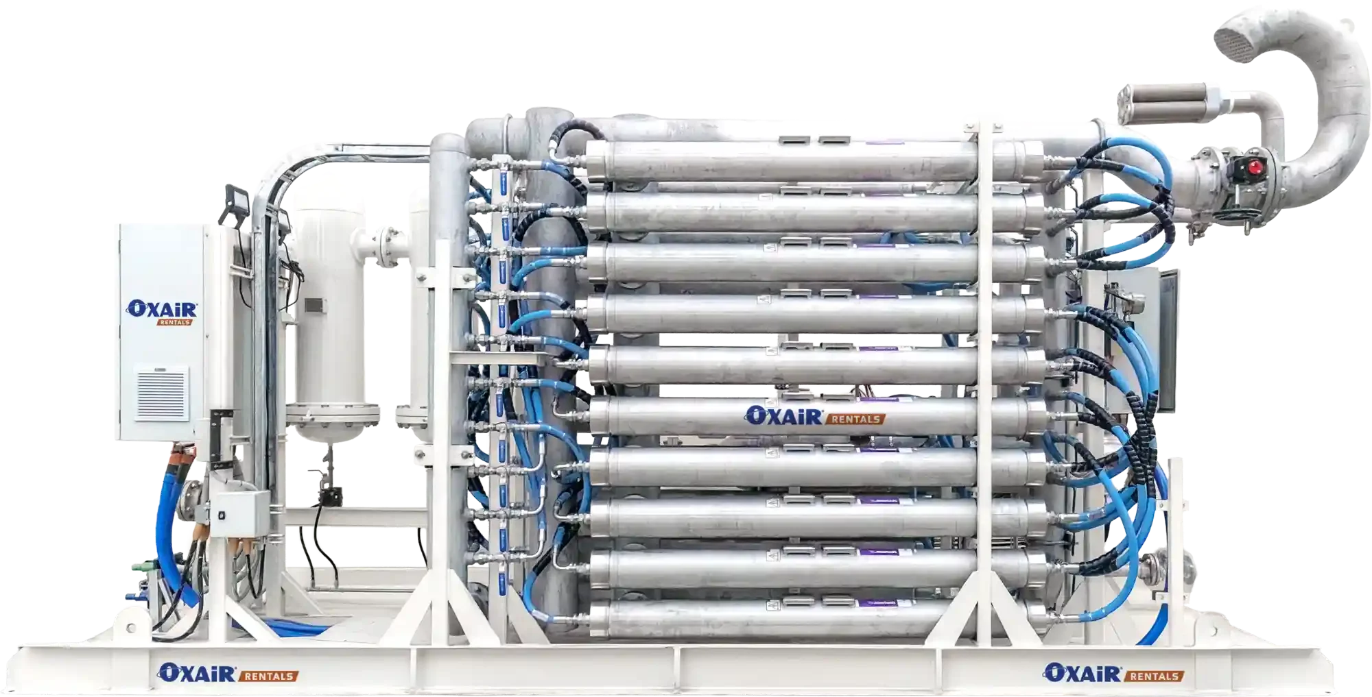 PSA & Membrane Nitrogen Generator Hire system deployed for Coal Seam Gas Well pressurisation.