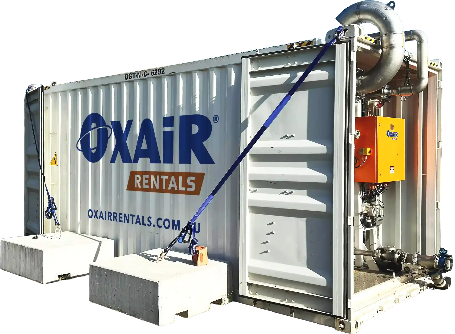 Mobile Nitrogen Generator Rental WA / Perth container for Mine Site Gas Equipment Rental Queensland projects.