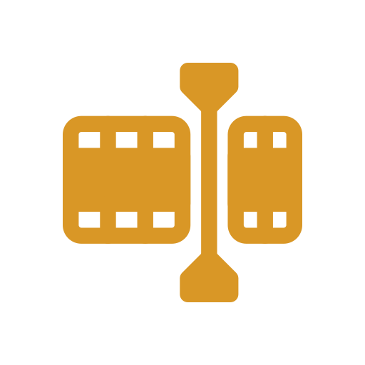 Icon of a spacecraft or satellite.