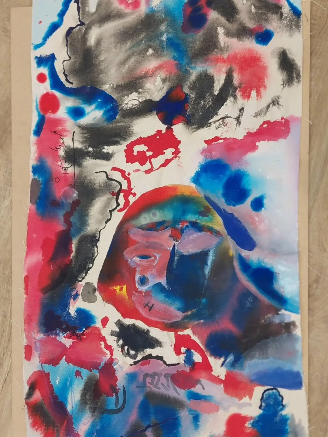 First time trying acrylic on canvas 
#art #artist #melbourne #painting
