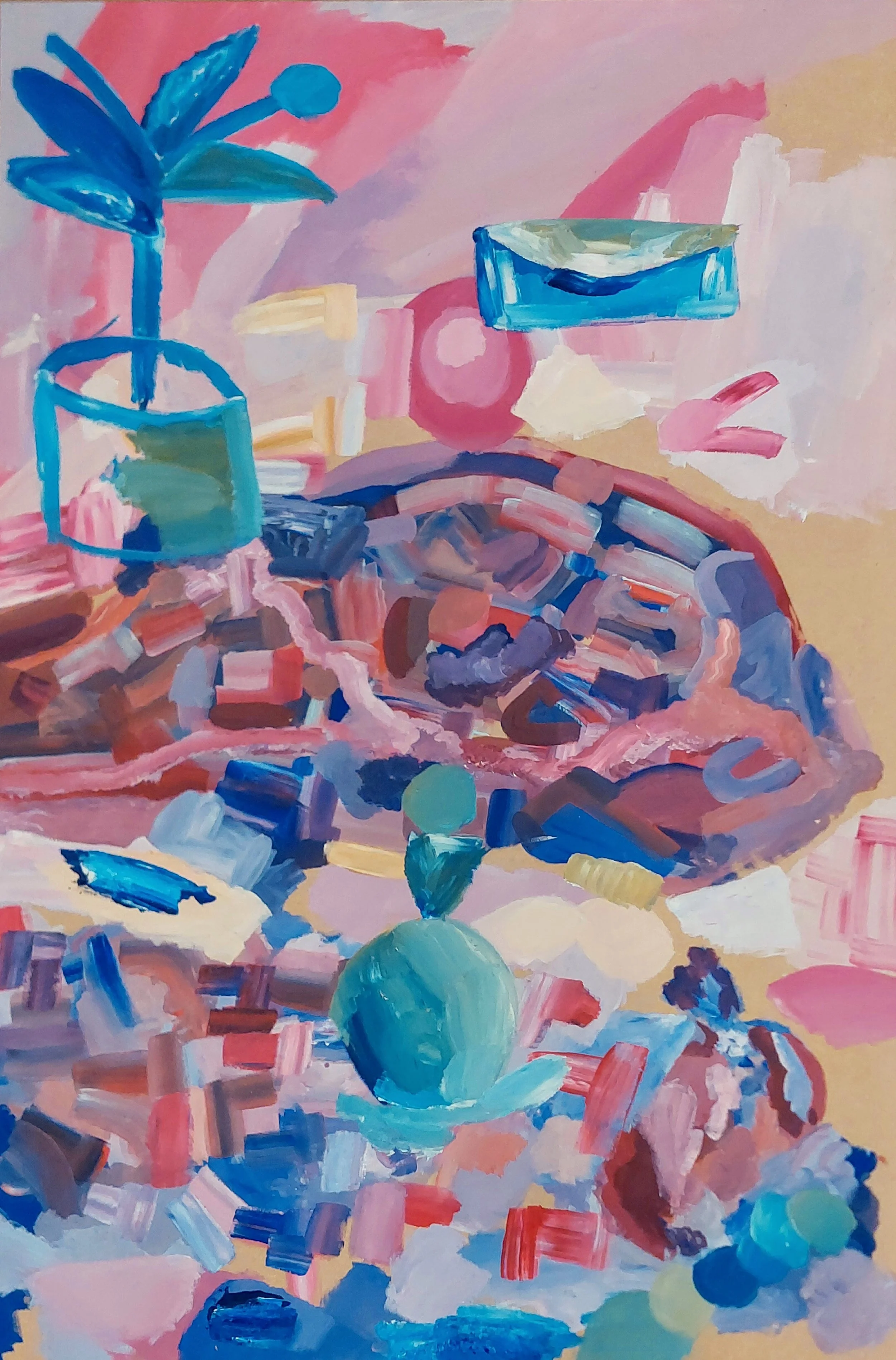 not a workplace painting acrylic onward 2026