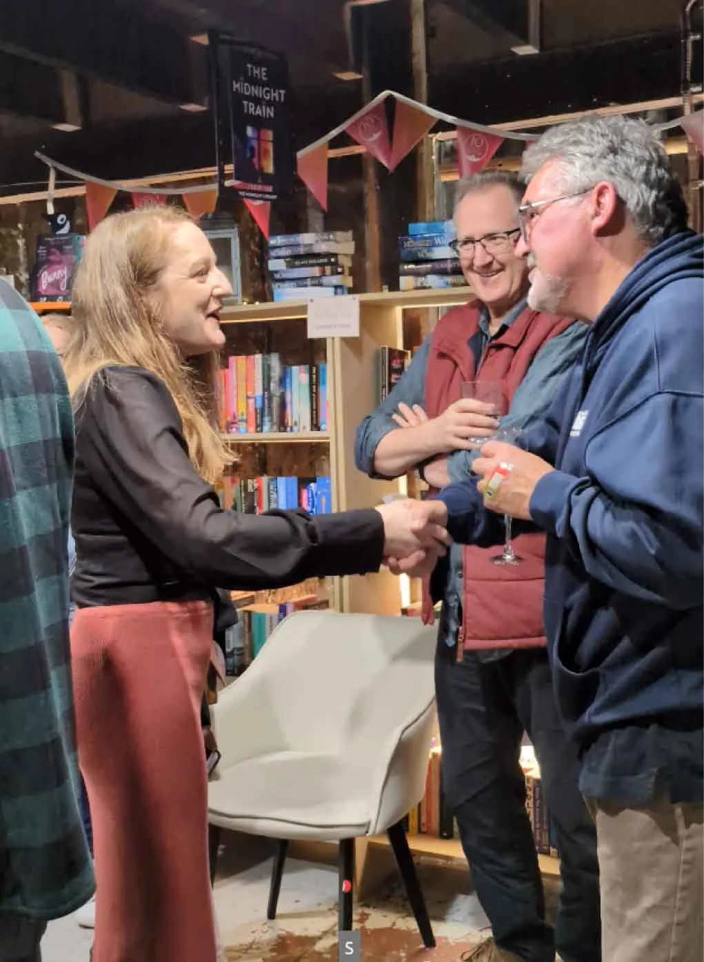 The Book Attic Richmond hosting the Sinner Saint Servant launch