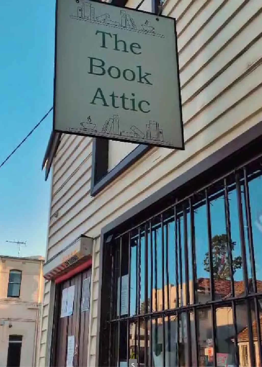 Sinner Saint Servant launch event at The Book Attic bookshop,
Richmond
