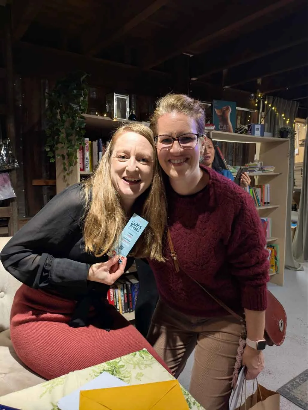 Sinner Saint Servant memoir launch event, The Book Attic Richmond