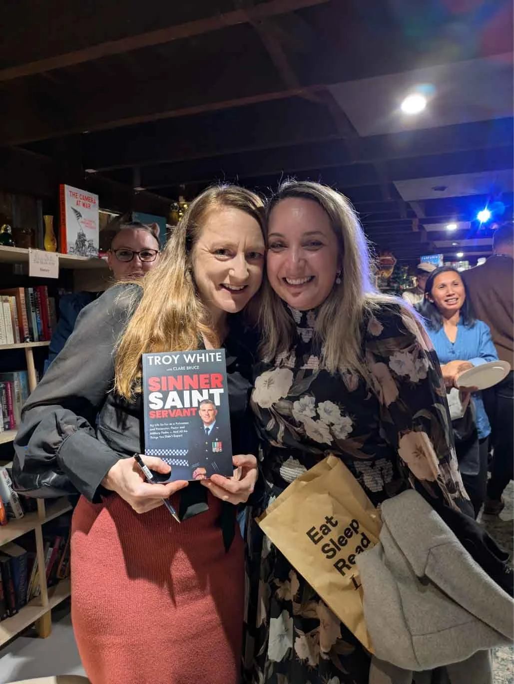 Readers at the Sinner Saint Servant launch and Q&A in Richmond