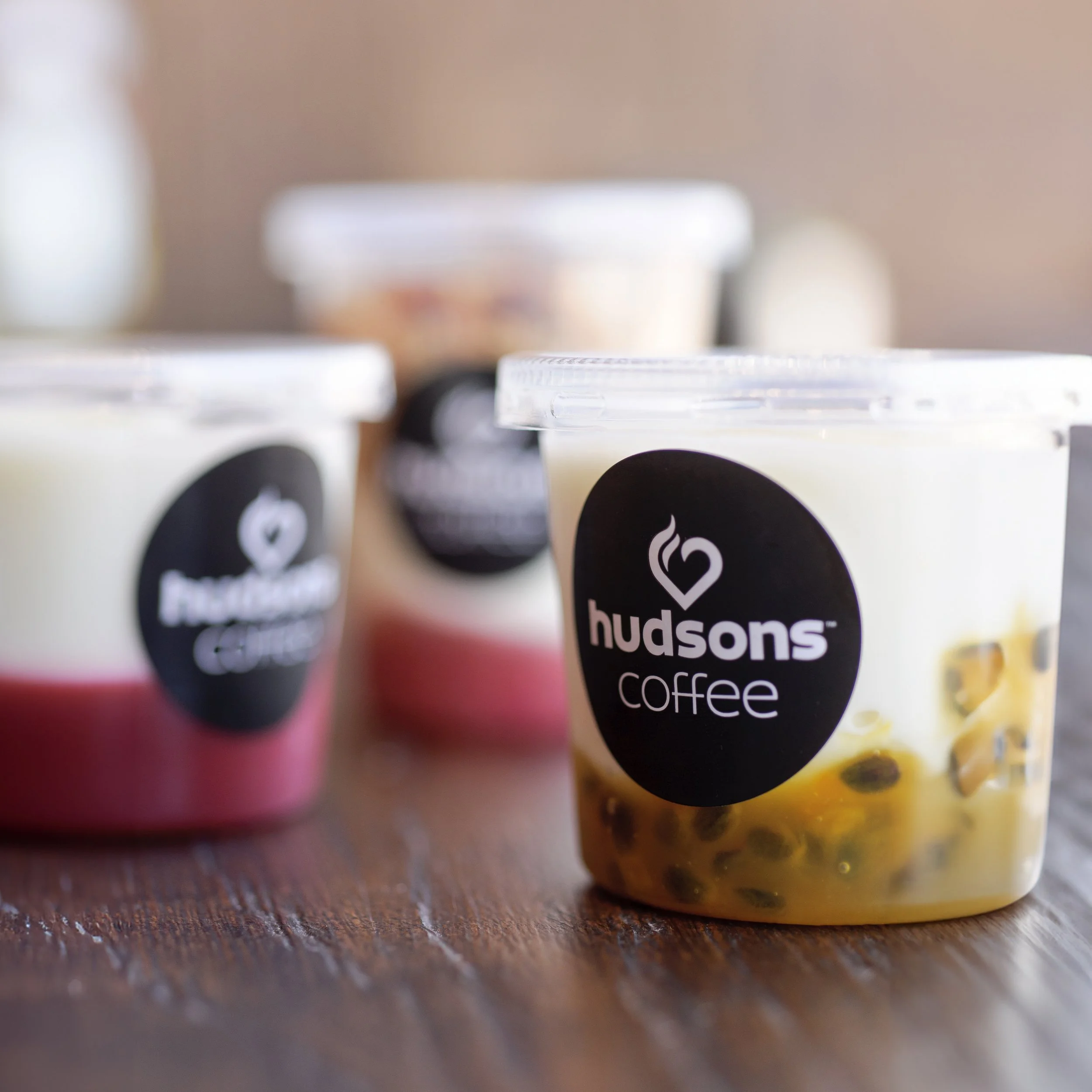 Packaging for Hudsons Coffee — a branding project by Domenic Minieri.
