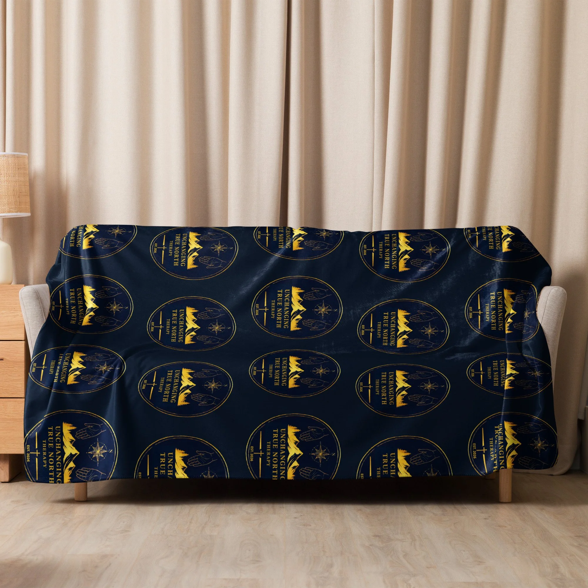 UTN THERAPY PATTERN SHERPA BLANKET