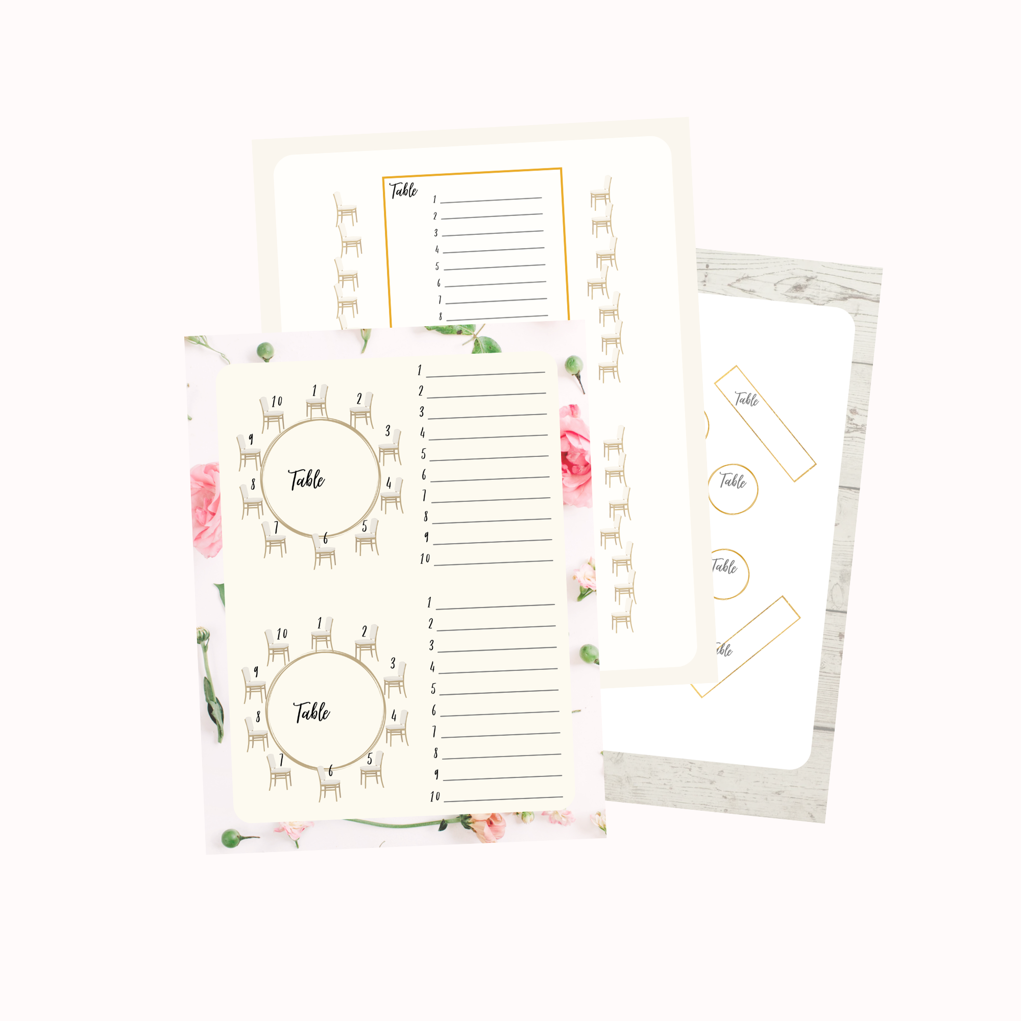 Table Seating Planners