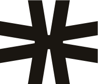 Valdemar Icon, Black background with a silver asterisk in the center, Architect-led home builder; custom home builder Brisbane; architectural builder South East Queensland; luxury home builder Brisbane
