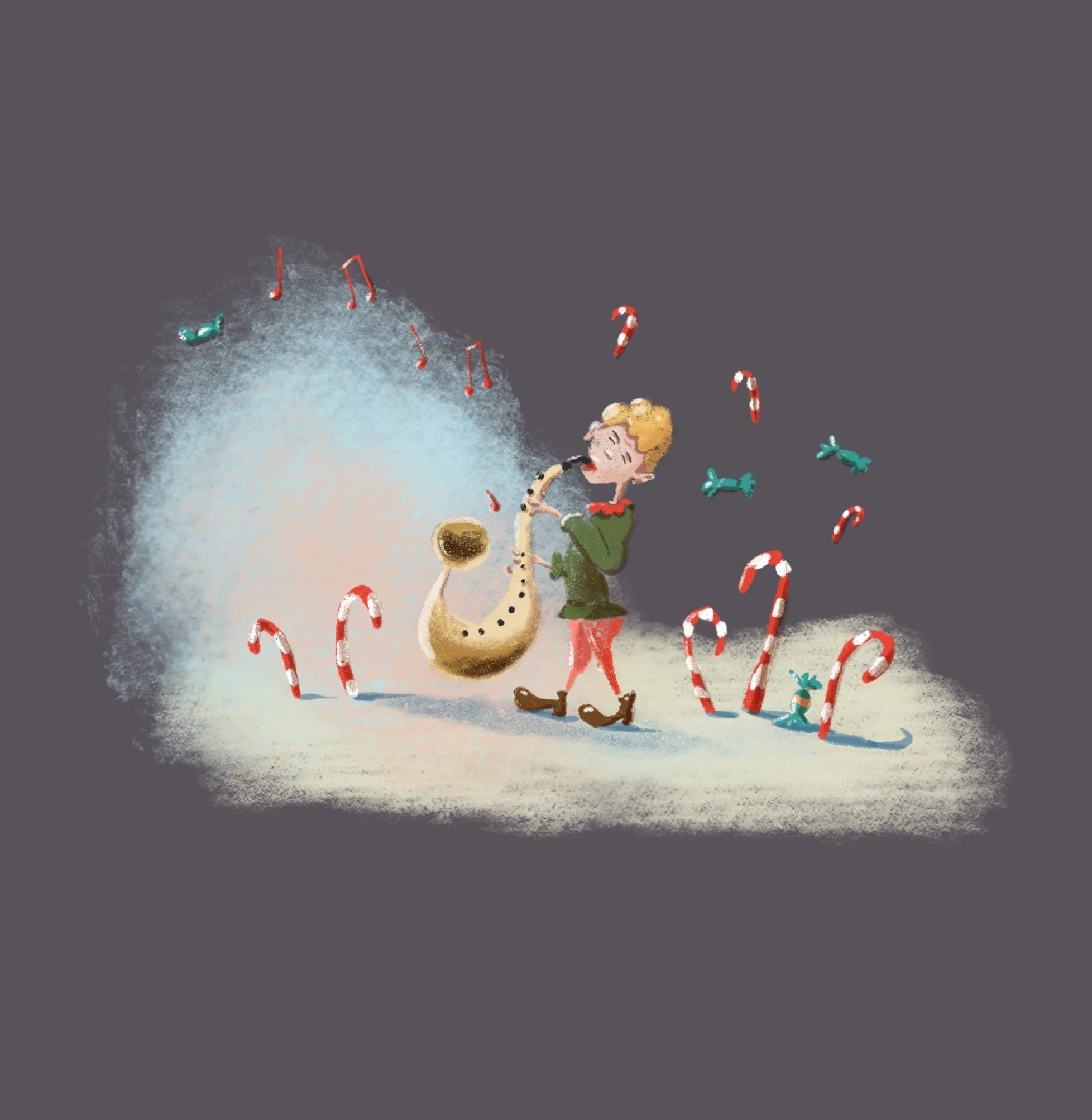 A musical Elf