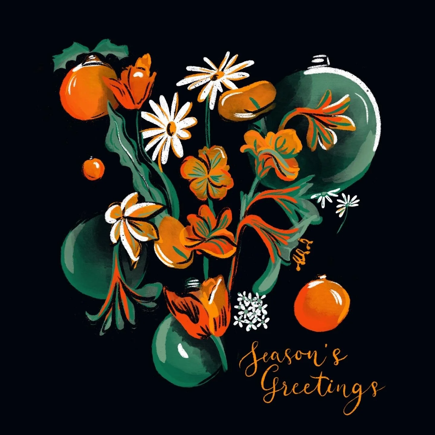 Floral ornaments