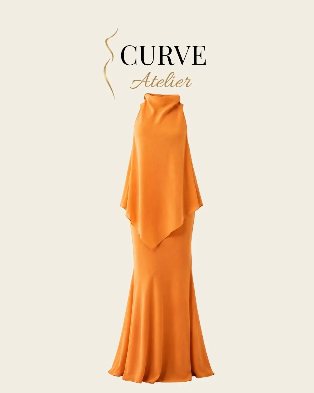 Orange Maxi Dress