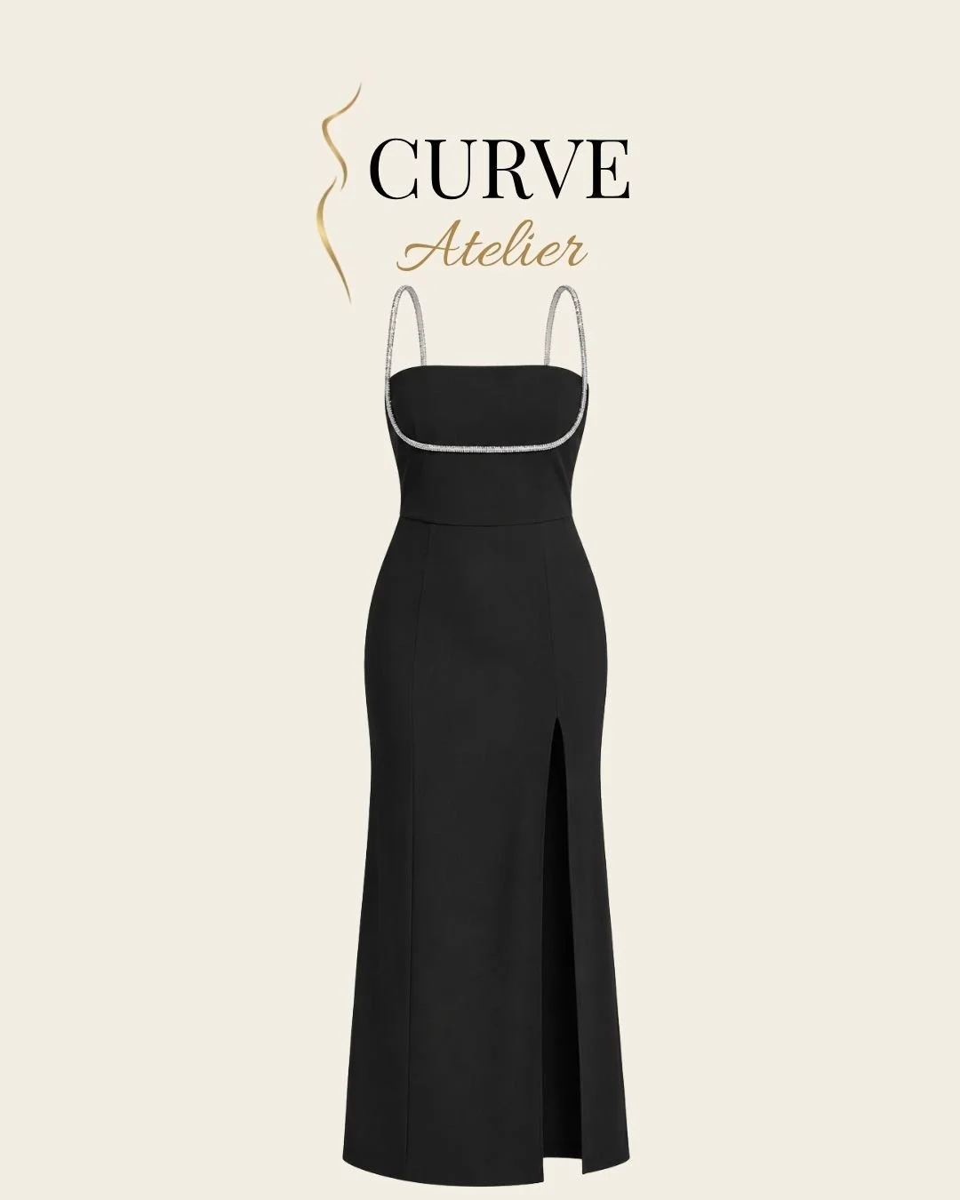 Diamante Strap Dress