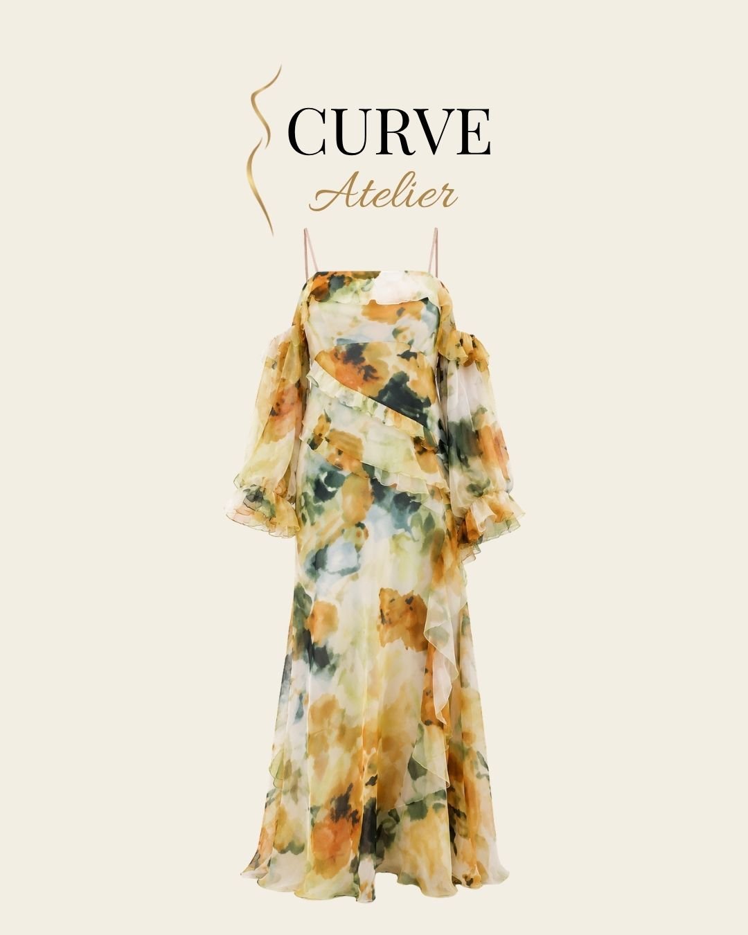 Yellow Pattern Maxi