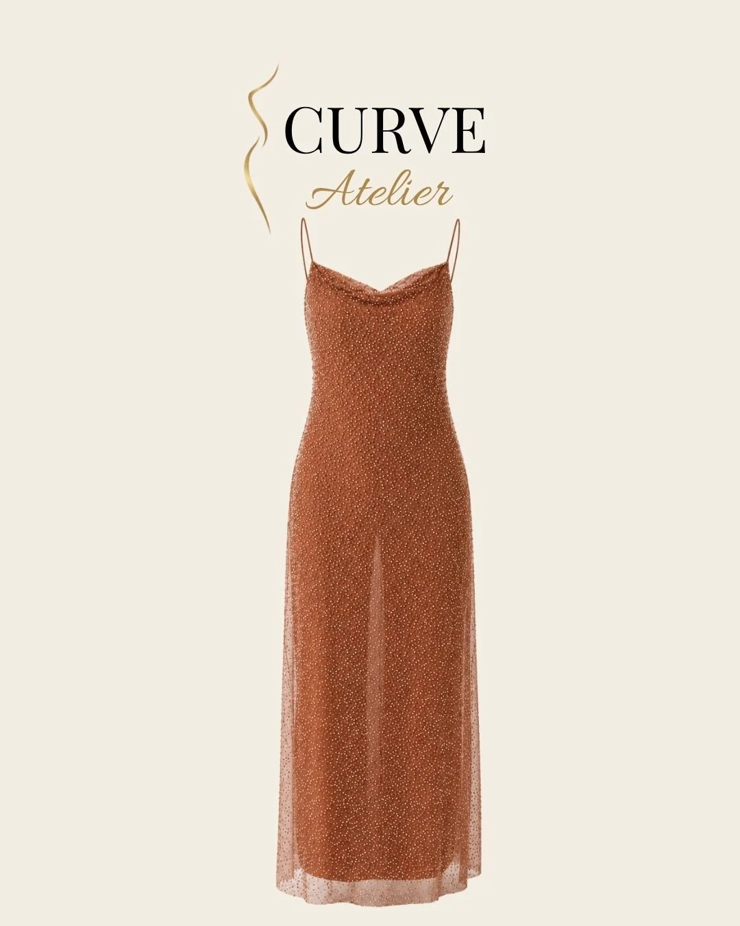 Beaded Maxi Dress