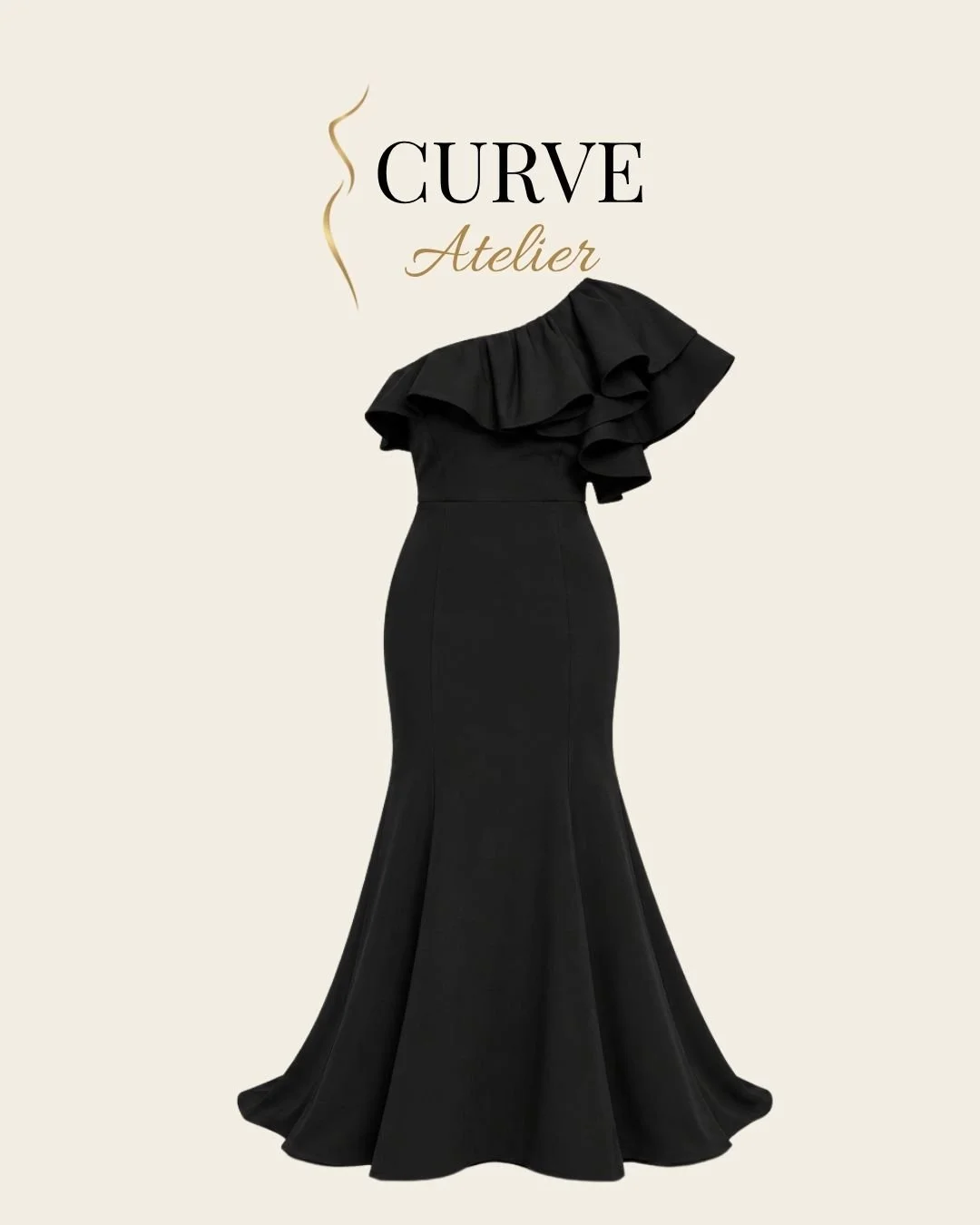 One Shoulder Maxi Dress