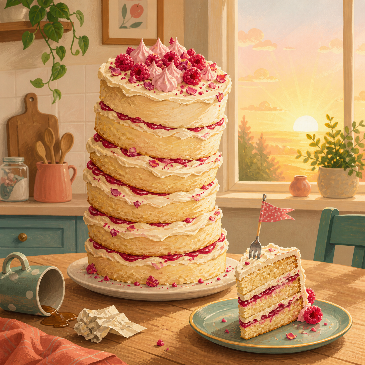 Tomorrow Will Be Better. Cake Will Help.