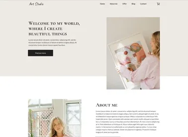 Simple-website-template---art-studio-template-.webp