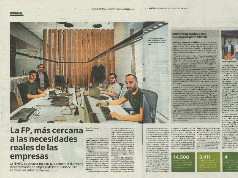 Nos visita el Diario de Mallorca