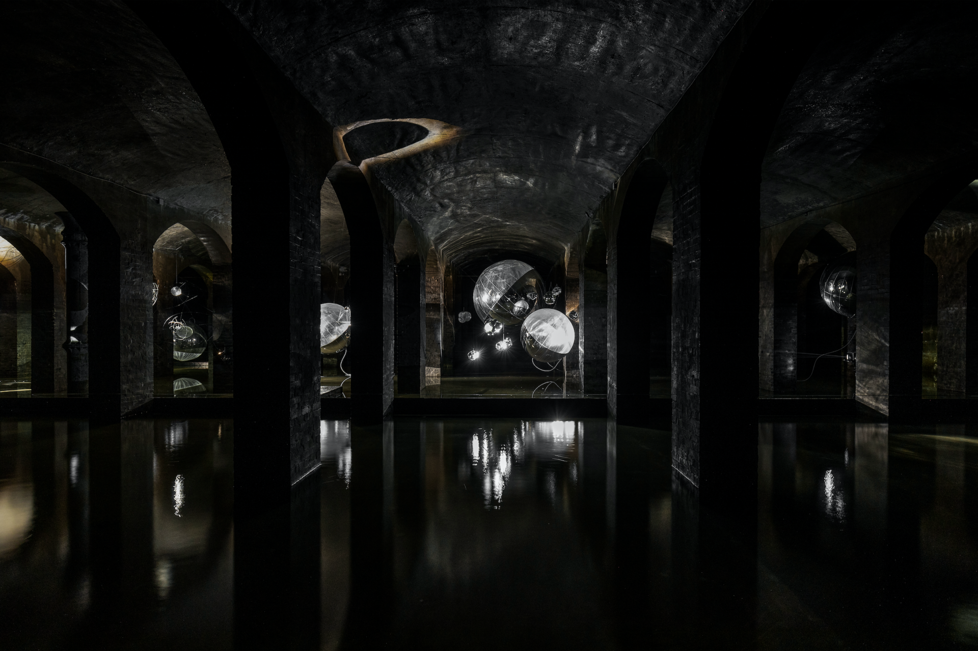 Event Horizon - Studio Tomas Saraceno - Exhibition - Cisternerne, Copenhagen - 2021