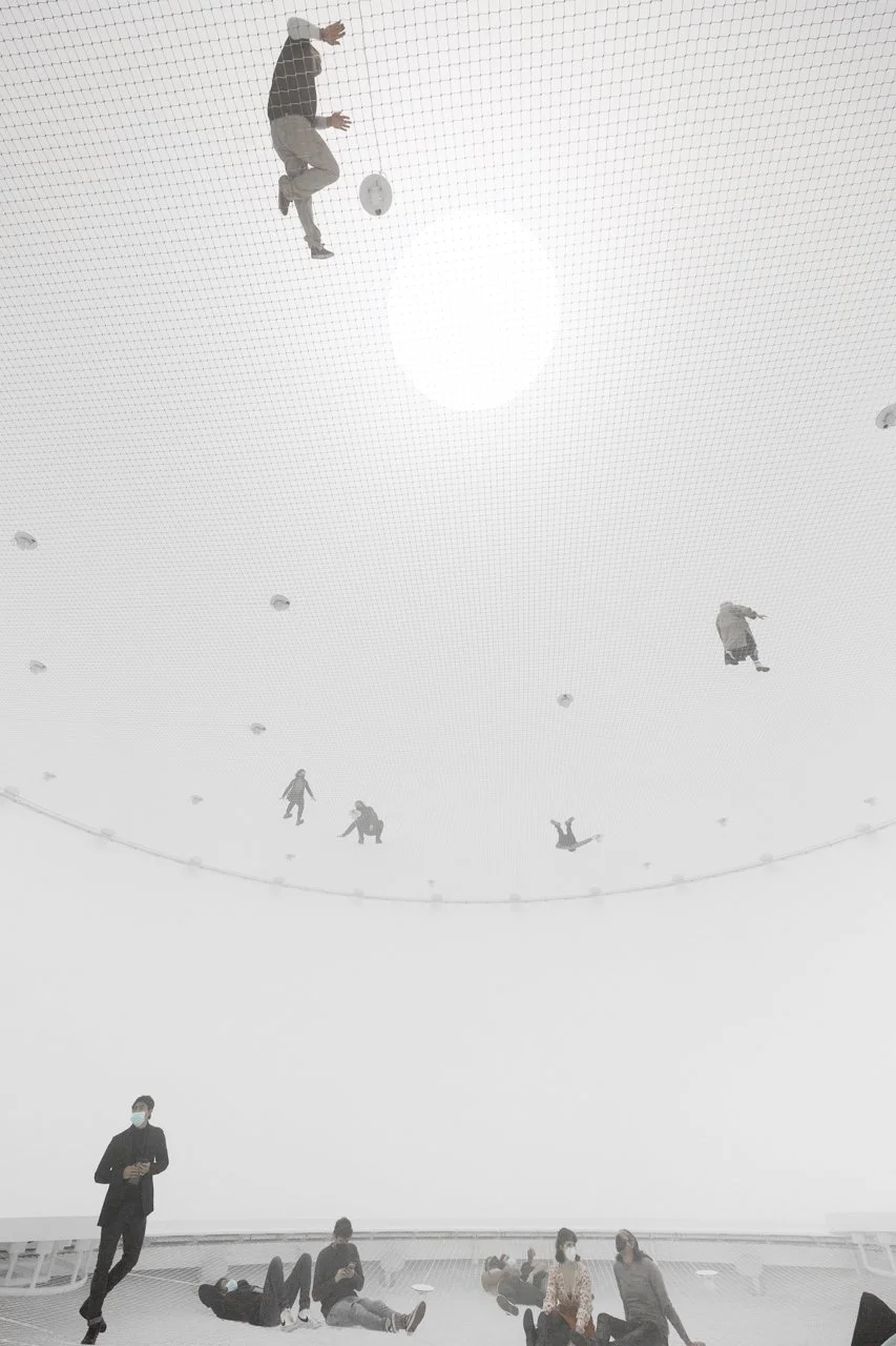 Free the Air - Studio Tomas Saraceno - Temporary installation - The Shed, New York - 2022