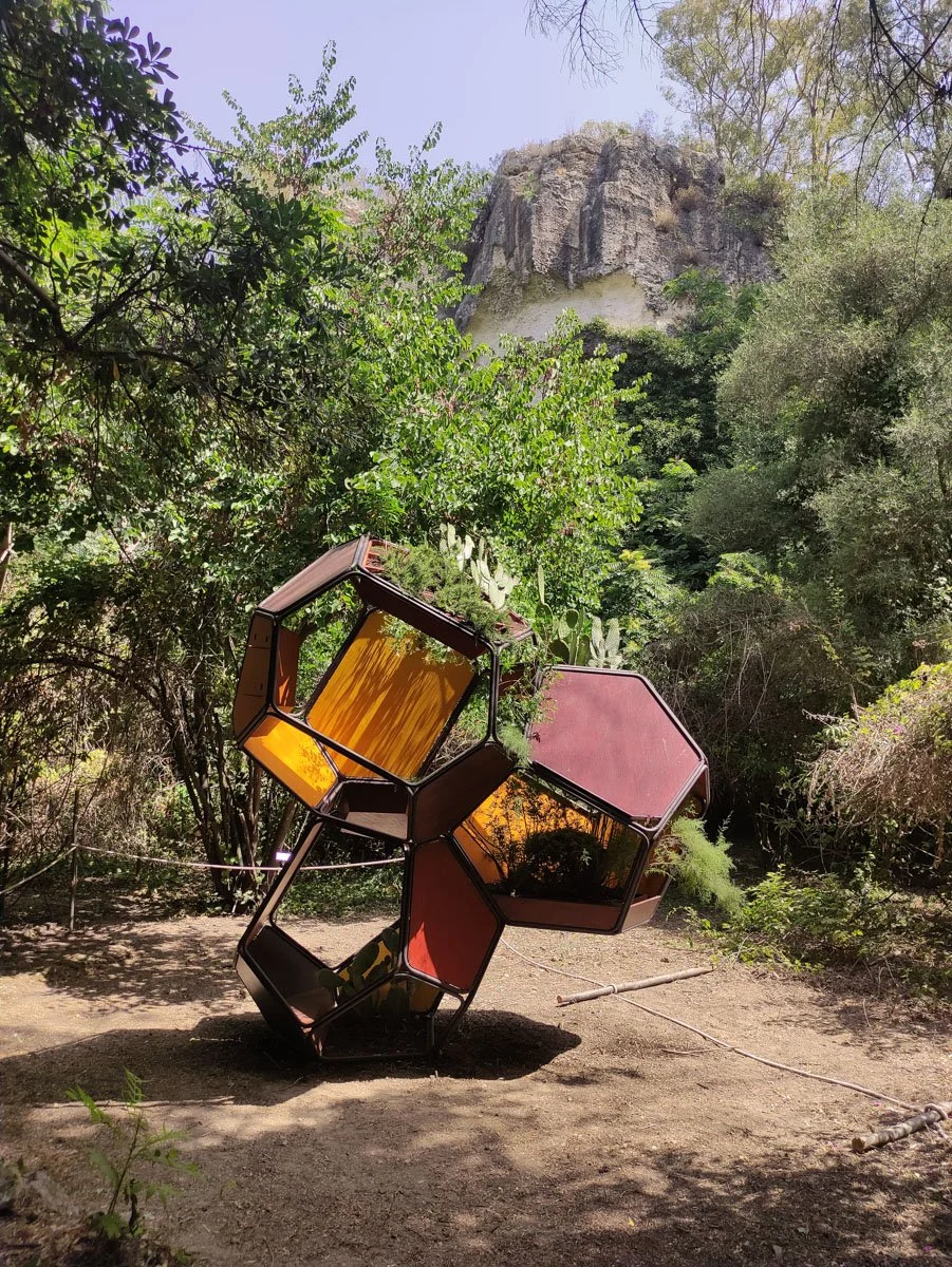 AnarcoAracnoAnacroArcano - Studio Tomas saraceno - Exhibition + temporary installation - Syracuse, Italy - 2021