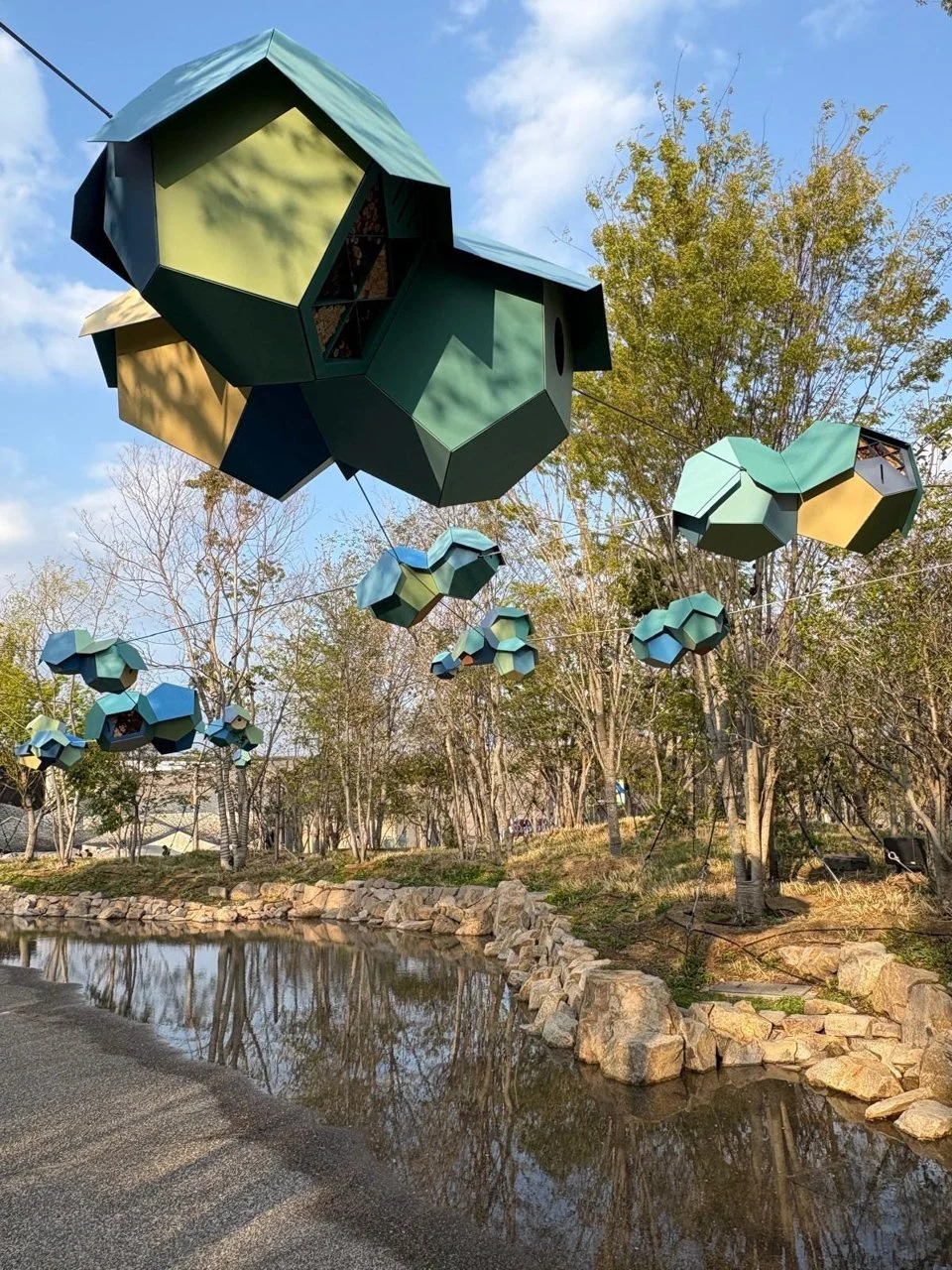 Conviviality - Studio Tomas Saraceno - Temporary installation - Osaka, Japan - 2025