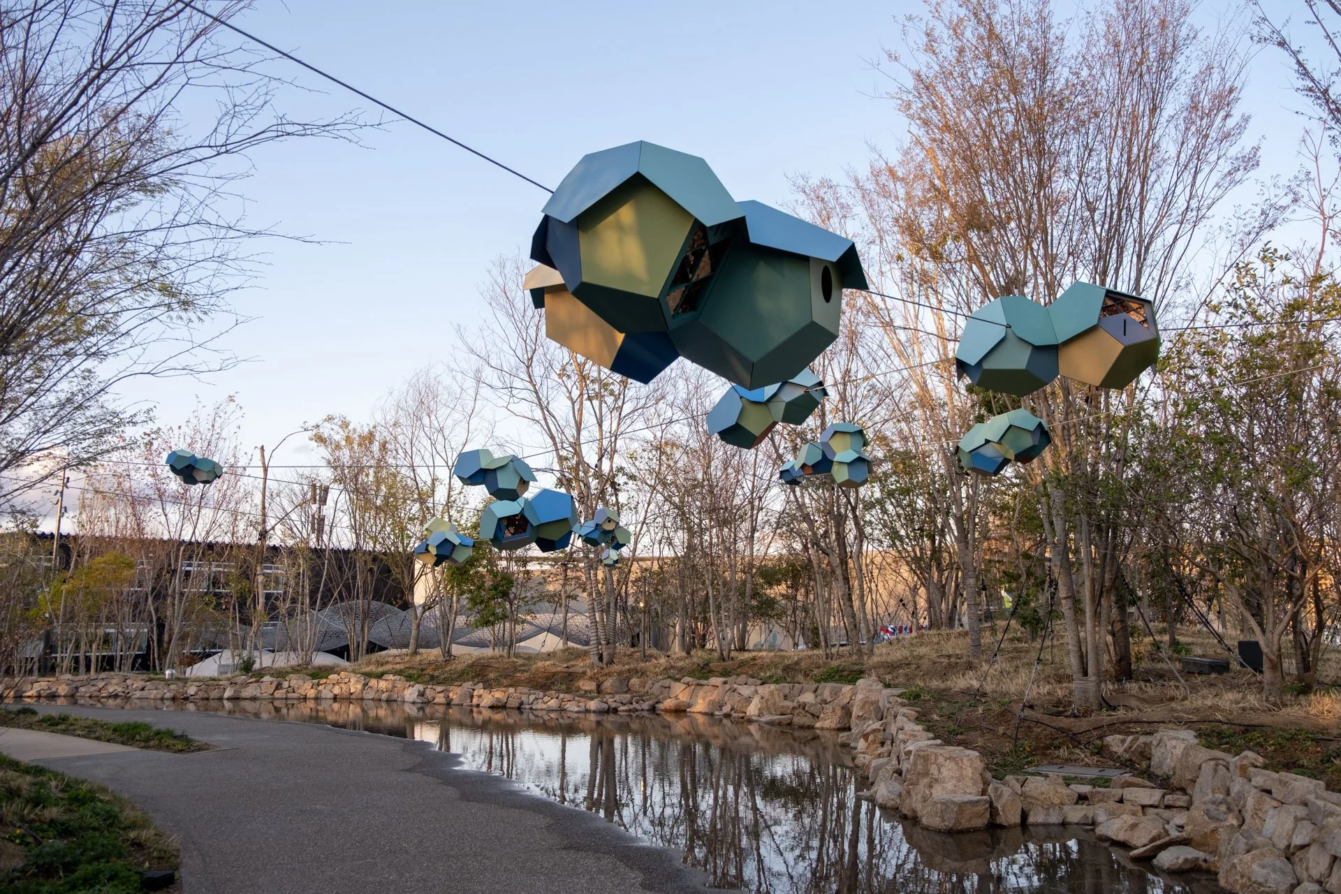 Conviviality - Studio Tomas Saraceno - Temporary installation - Osaka, Japan - 2025