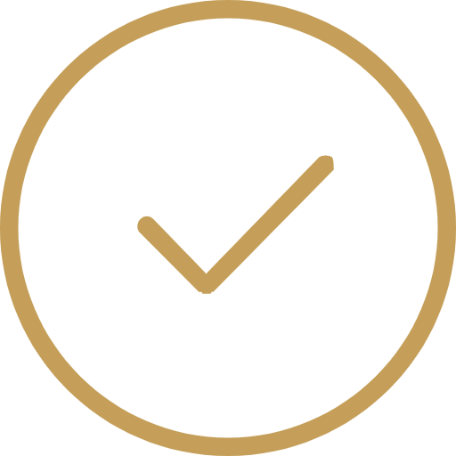 A black clock face with gold border and gold hands showing the time as 4:20.
