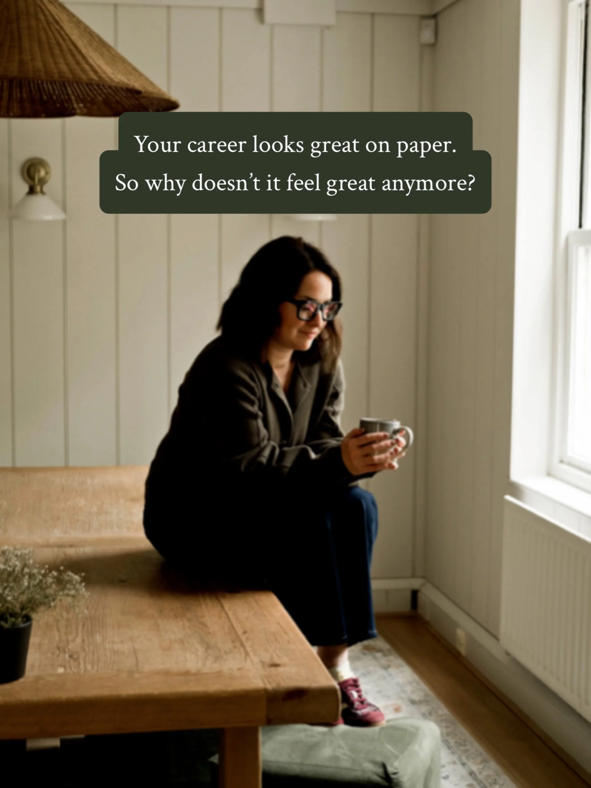 There&rsquo;s a particular kind of career confusion that can be hard to explain.

Nothing is necessarily wrong. You may have a good salary, a respected role, great experience and a career you once really wanted.

But the things that made it feel wort