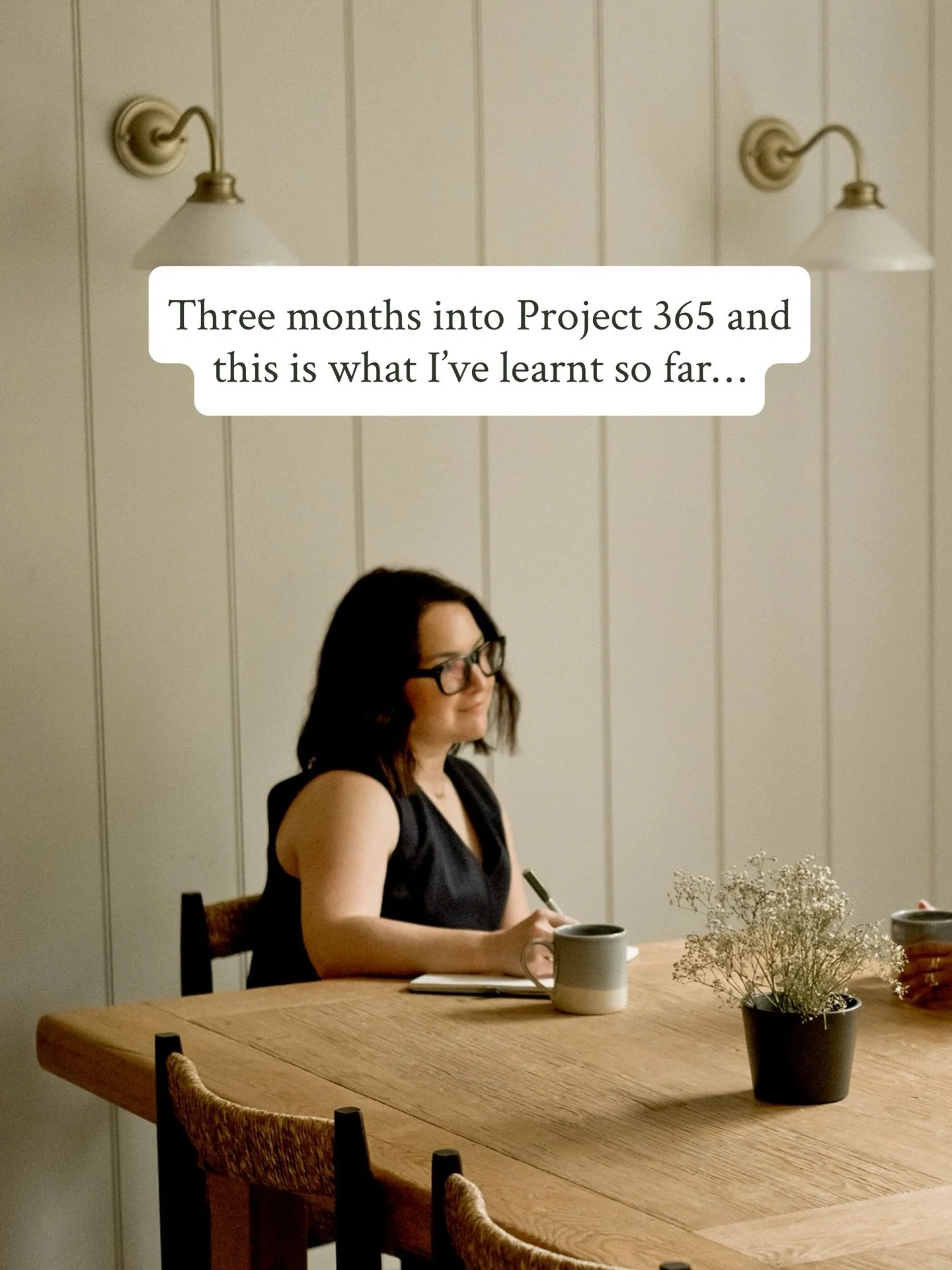 A quarterly review, if you will.

Because I think there&rsquo;s something really important about stopping every now and then to look back at where you started, rather than constantly looking ahead at how far you still have to go.

Three months into P