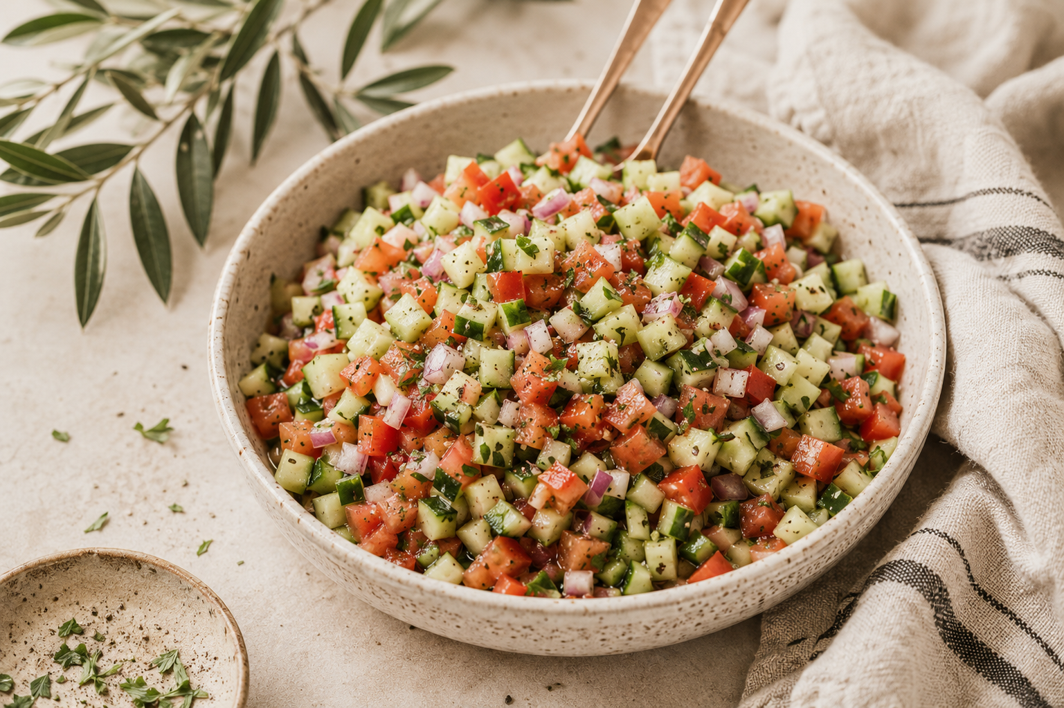 Garden Gathered Mediterranean Salad