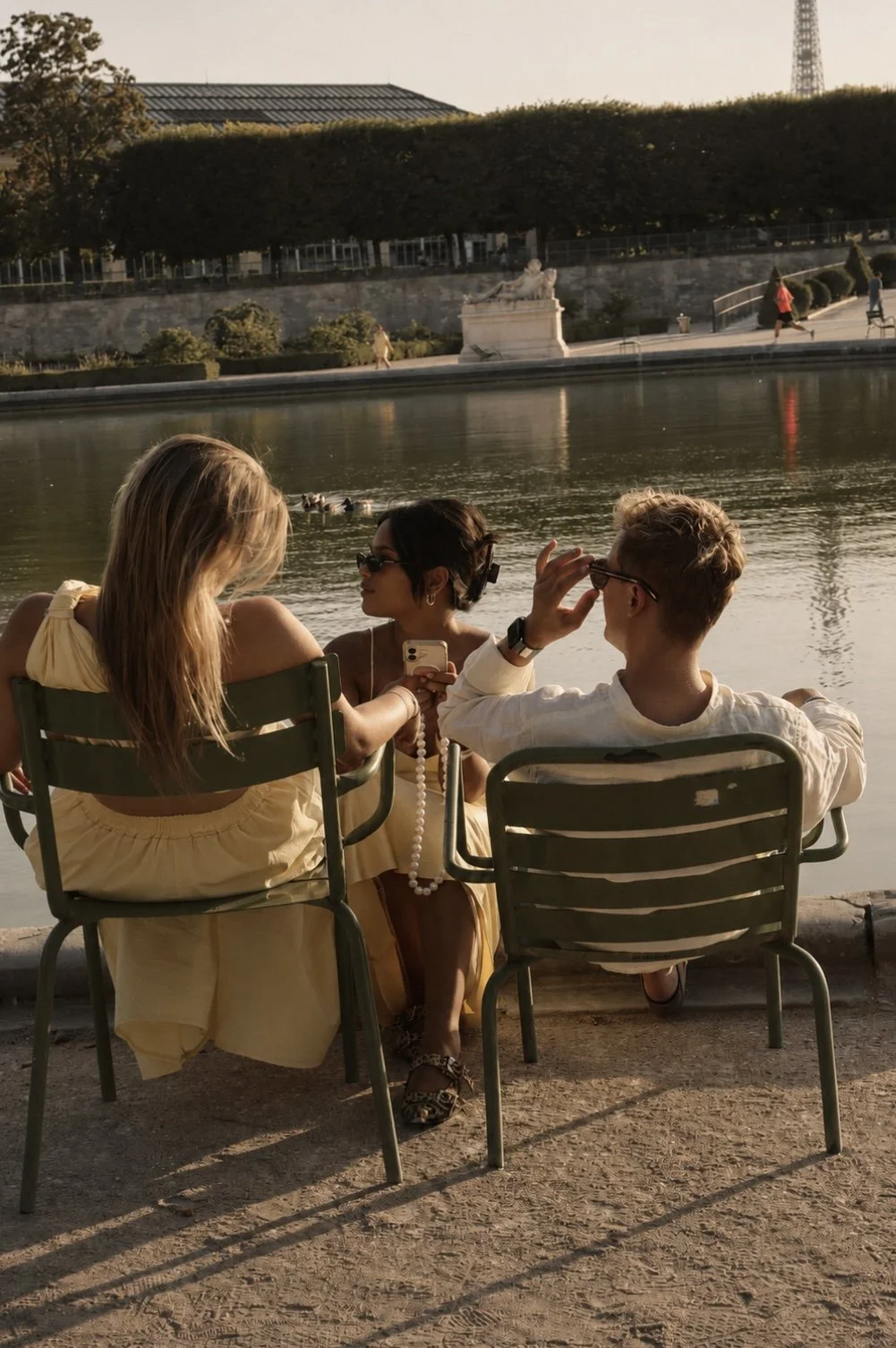In Parijs, zomerse beelden, inspiratie opdoen, hip.