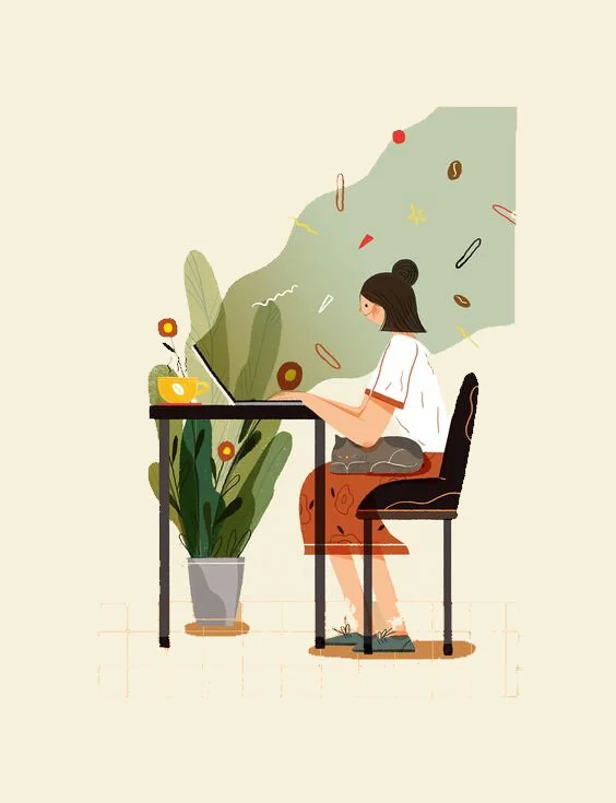 3. Sitting.