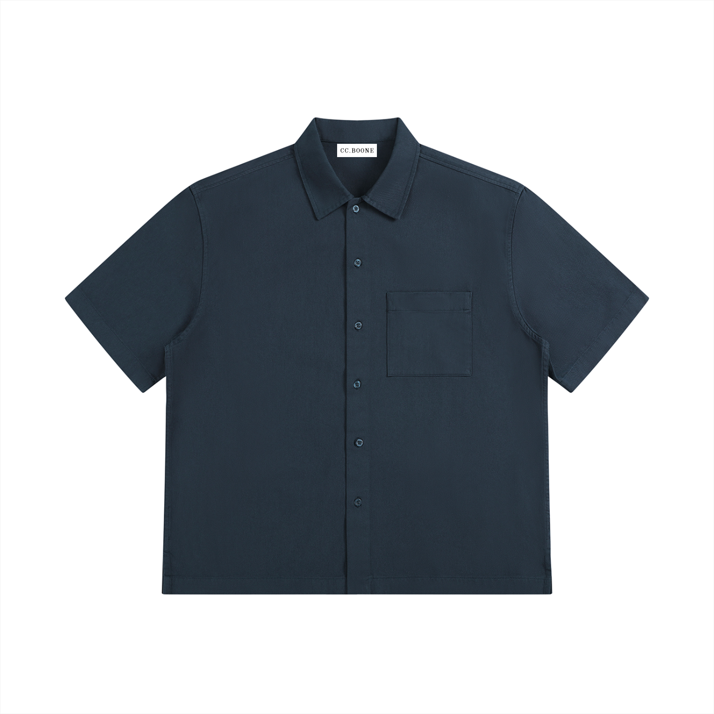 100% Cotton Navny Patch Pocket Shirt