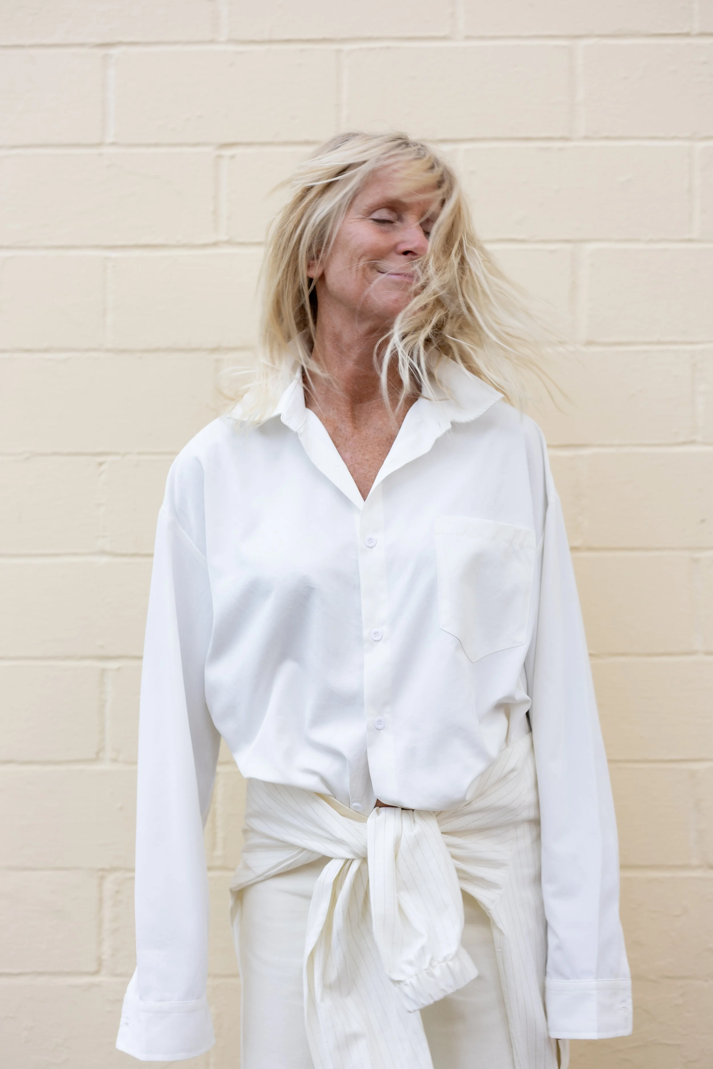 Classic White Button Down