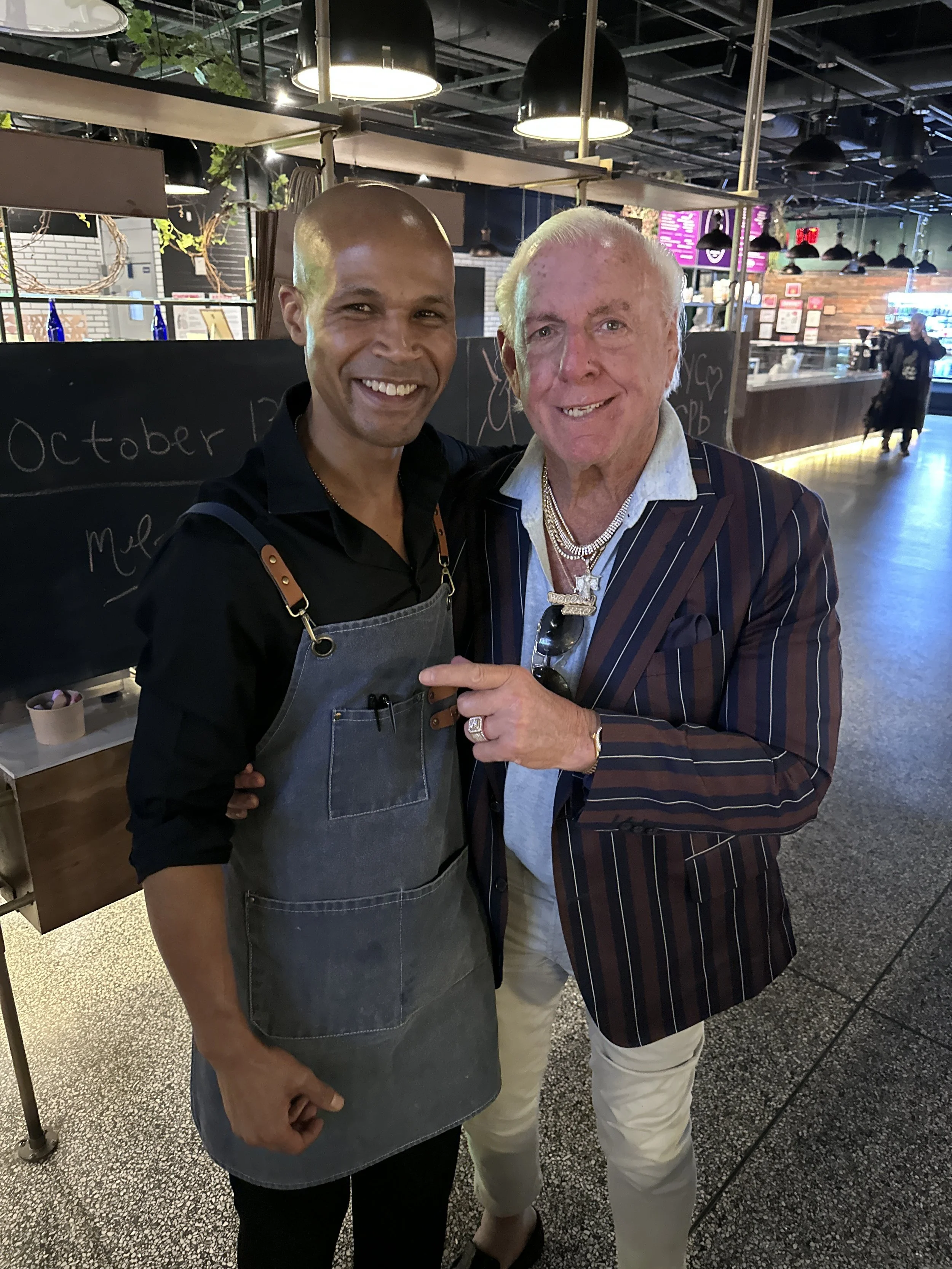 Ric Flair • ANA Italian Restaurant • New York City • October 2023