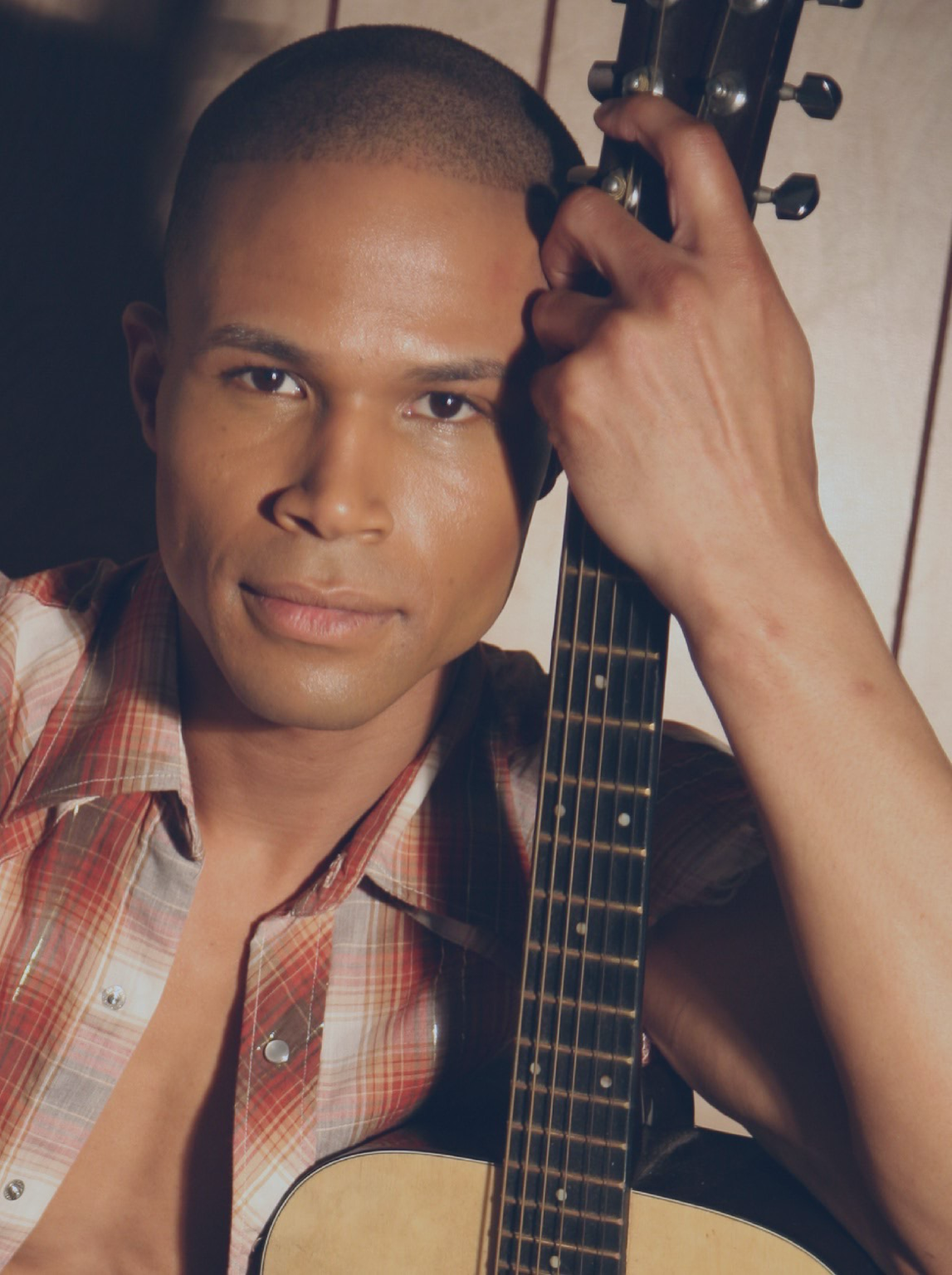 Guitar Portrait • Photograph by Daniel Perry • New York City • 2012